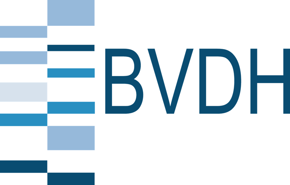 Logo Berufsverband Deutscher Humangenetiker e.V. (BVDH)